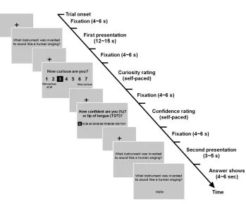 Figure 2.2 Experimental timeline. 