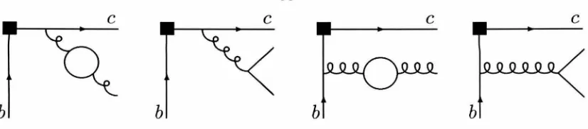 Figure 3.3: sum Feynman diagrams that determine the order a~(~) /30 corrections to the rules