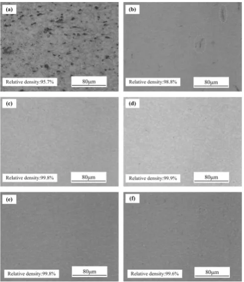 Fig. 6　Crack propagation path of cermets sintered at (a) 1150 and (b) 1200°C.