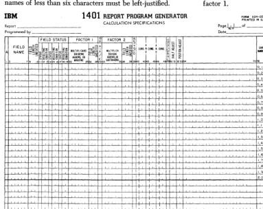 Figure 25. Calculation Specifications Sheet 