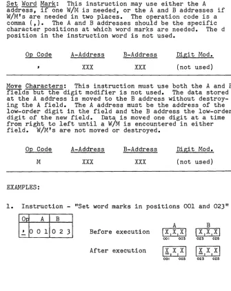 table given which are in lesson 6, you will develop instruction will direct the computer's operation
