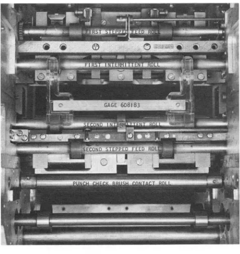 Figure 4-6. Gage Position in Punch station 