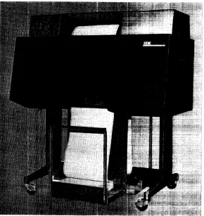 Figure 1. 1403 Printer Models 2 and Nl 