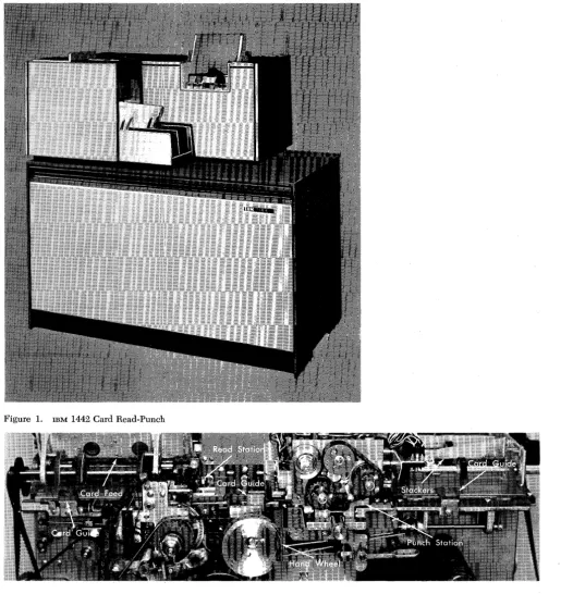 Figure 2. IBM 1442 Card Transport 