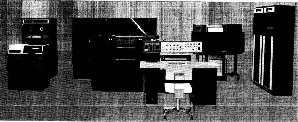 Figure 1. IBM 1460 Data Processing System 