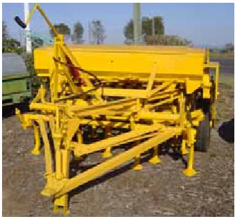 Figure 10: A hand-held,  human-powered, broadcast planter 