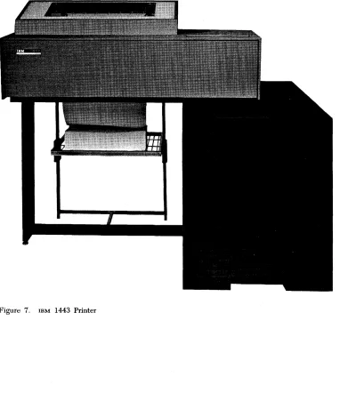 Figure 7. IBM 1443 Printer 