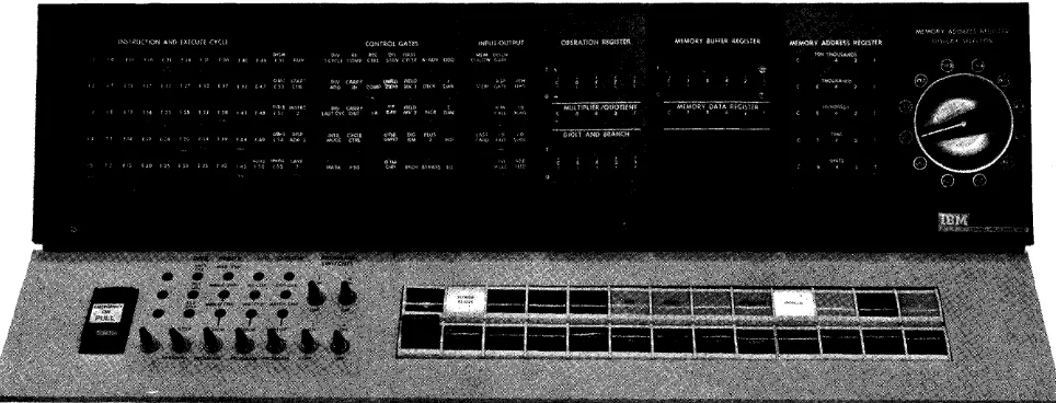 Figure 2. IBM 1620 Console 