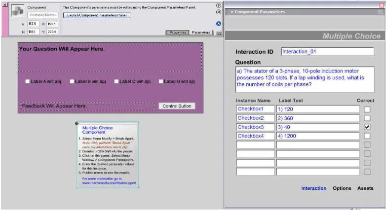 Figure 4.62: Chapter 3 - Practice exercise part (a) “Interaction” settings. 