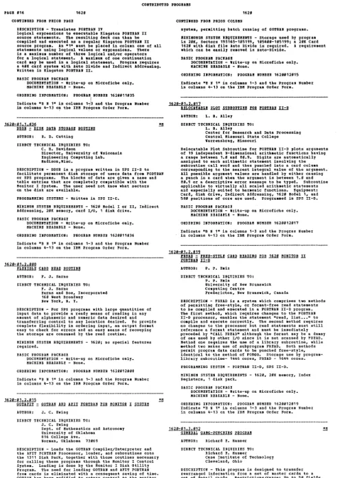 table entries on that Monitor I system. the disk are available. 