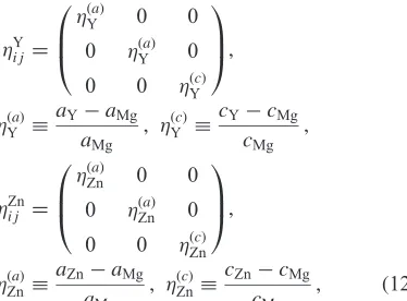 Table 1Numerical values used in the calculations.