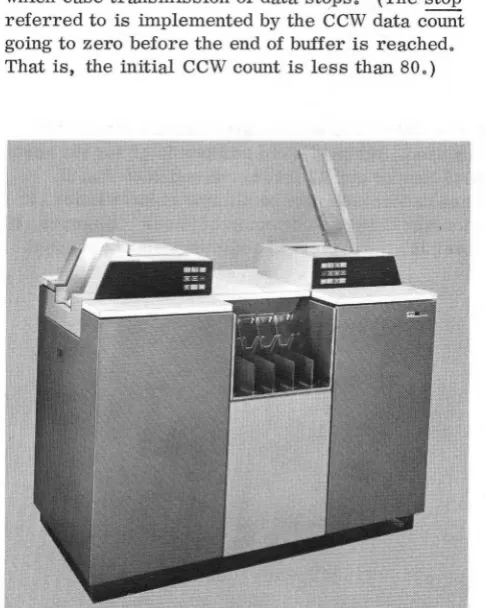 Figure 5. IBM 2540 Card Read-Punch 