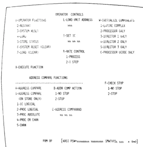 Figure 4-5. Operator (OP) Frame 