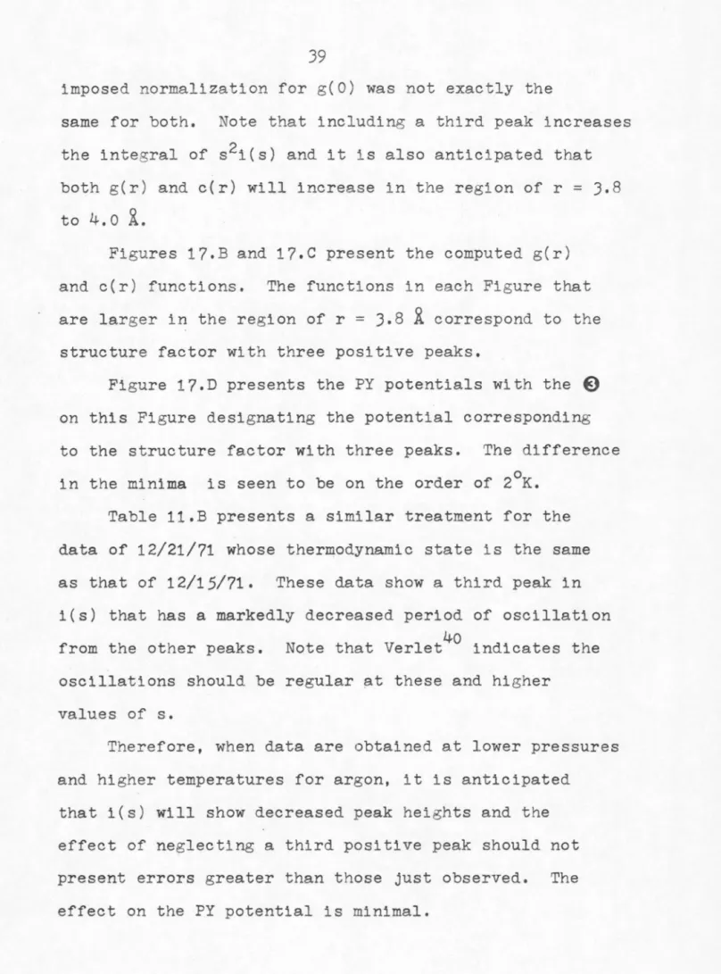 Fig u res  17.B  and  17.c  present  the  computed  g(r) 