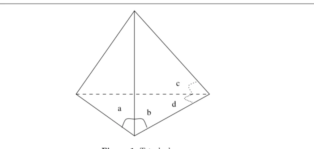 Figure 1. Tetrahedron.