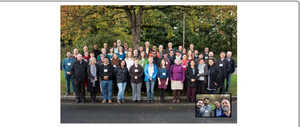 Fig. 2 Participants in the VOBP3 workshop on long-term hazard assessment in Vancouver, USA