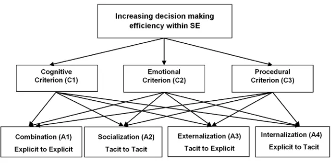 Figure 1. DiagnoSE according to AHP method