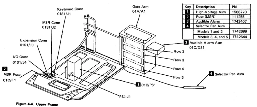 Figure 4-4. Upper Frame 