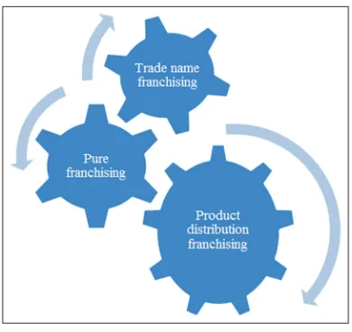 Figure 1: Three types of franchising