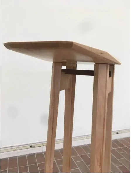 table top. I used the coopering techniques with a 