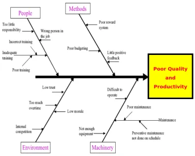 Figure 3. “Cause and effect diagram”. 