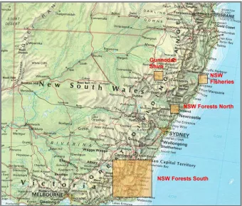Figure 3.13: Data Sharing Locations (Illustrated Atlas of the World 