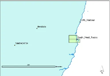 Figure 3.17: Macleay River Study Area 