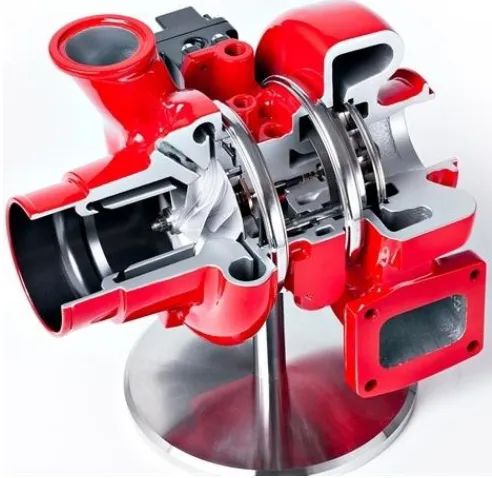 Figure 1.1 Turbocharger [1] 