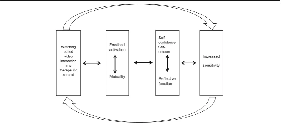 Fig. 1 Dynamical explanatory model of parents experiences with Marte Meo