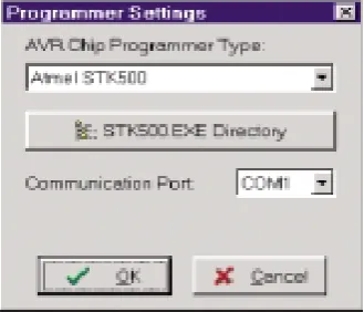 Figure 2.  Directory Selection
