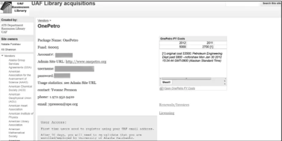 Figure 3 Vendor product with specialized access instructions.