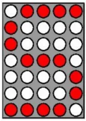 Figure 2.2 Rapid Scanning of the LED Display 