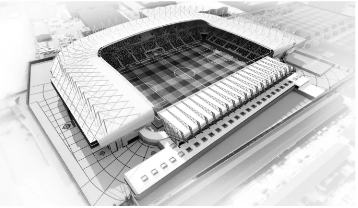 Figure 1: Proposed Windsor Park Redevelopment Scheme. Source: Hamilton Architects 
