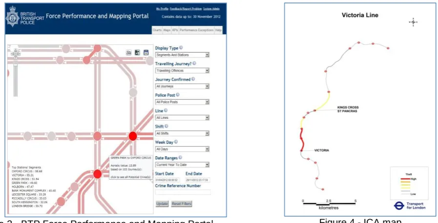 Figure 3 - BTP Force Performance and Mapping Portal 
