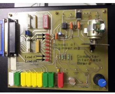 Fig. 2. Computer Interface Board 
