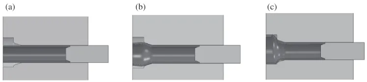Fig. 11Thickness distribution of two workpieces, (a) upper proﬁle and (b) lower proﬁle.
