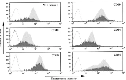 Figure 4A shows results of a representative two-color immu-