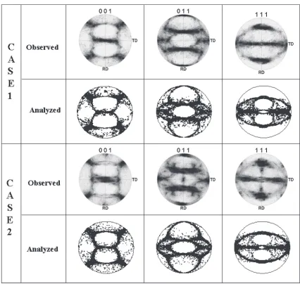 Fig. 12Histograms of total microscopic slips about 4500 grains. (a) case 1, (b) case 2.