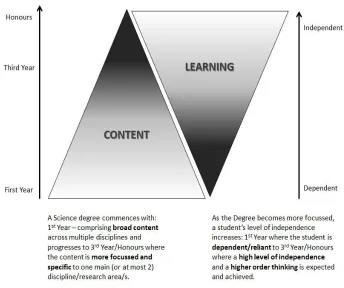 Figure 1:  Common template used for IOL practicals in the three disciplines.  