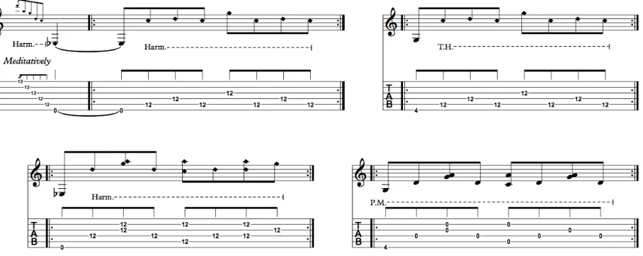 Fig. 3: 'Catharsis',. Modular notation
