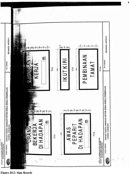Figure D12: Sign Boards 