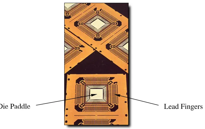 Figure 2.3 Features of Leadframe 