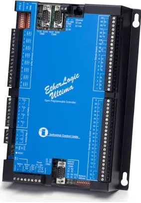 Figure 2.3: PLC with Embedded Web Server <(Industrial Control Links 2002)> 