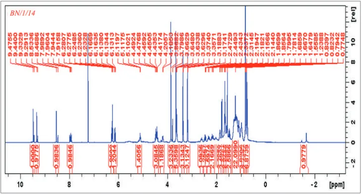 Figure S16: 13C NMR spectrum of pheophytin a