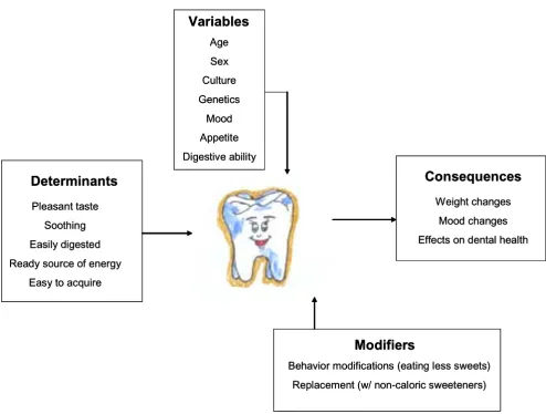 Figure 1The determinants and consequences of the sweet toothThe determinants and consequences of the sweet tooth