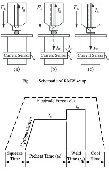 Fig. 1Schematic of RMW setup.
