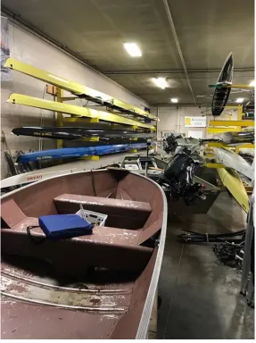 Figure 39: GWC Boat storage, source: author 