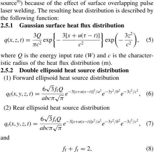 Table 4 and the ﬁnite element models presented in Figs. 3(a)