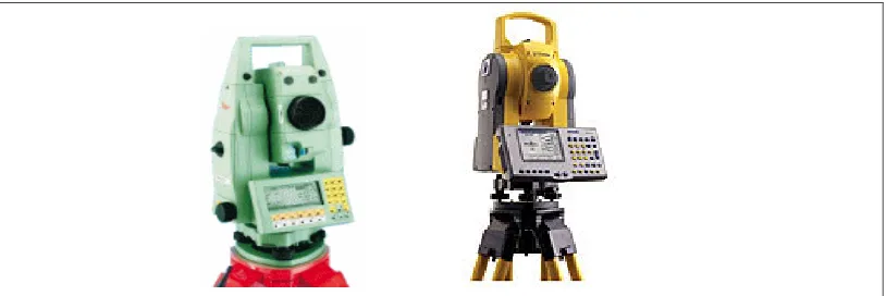 Figure 2.2 Leica TC1105 and the Trimble 3605. 