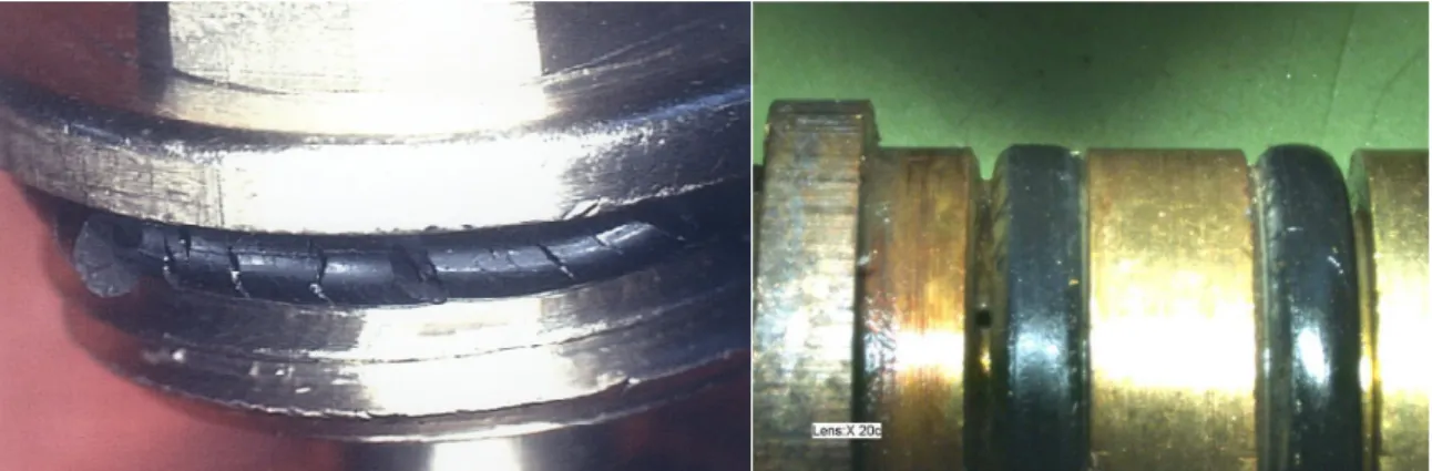 Figure 5 – failure cause: ozone cracks 